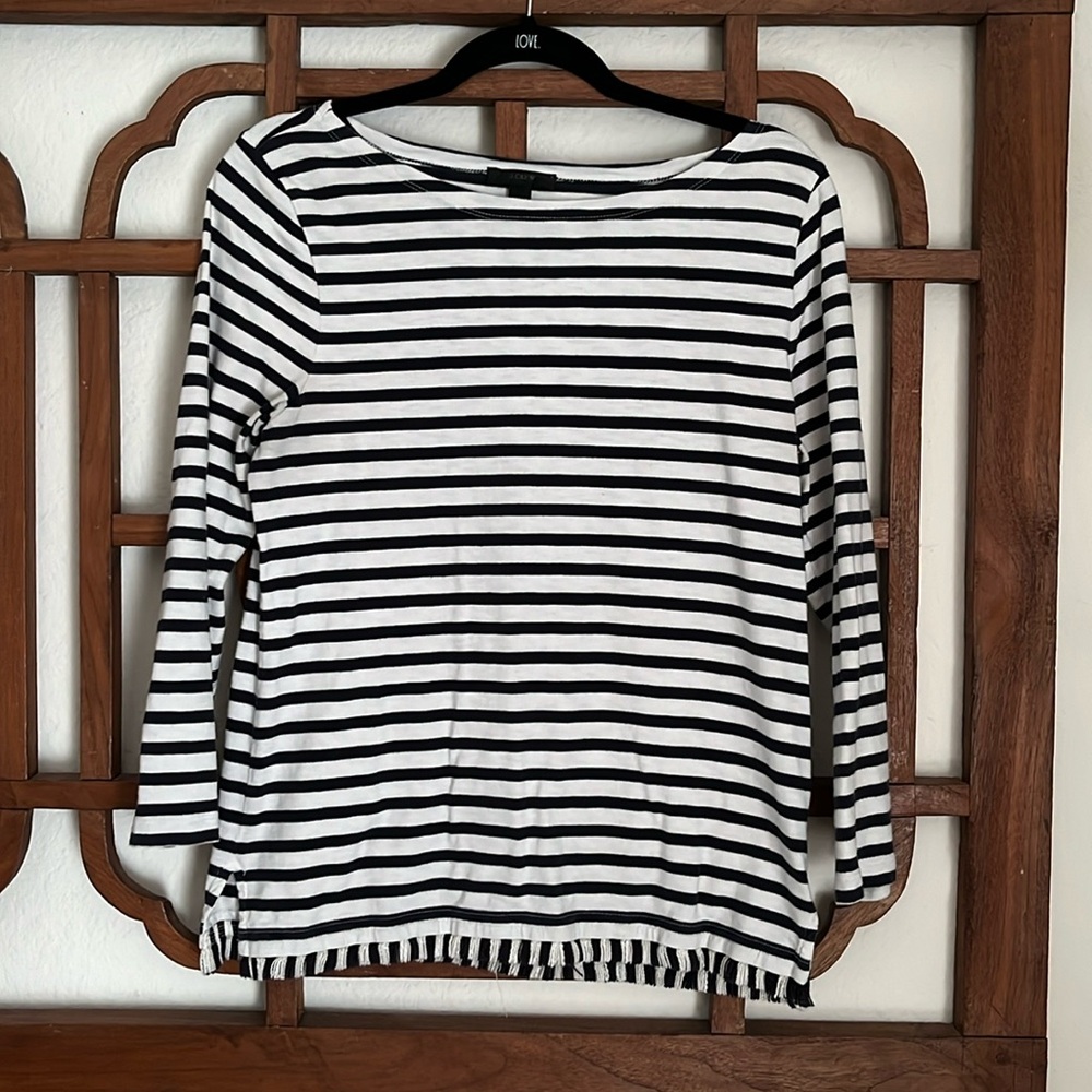 J.Crew Long Sleeve Striped Shirt